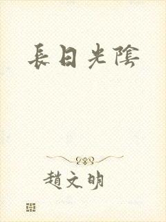 长日光阴封面
