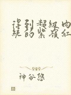 得到超级肉禽系统的紫岭红山