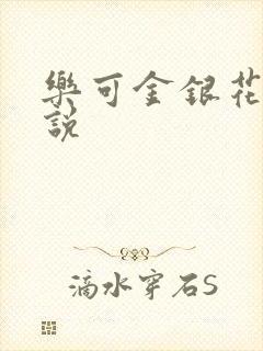 乐可金银花露小说封面