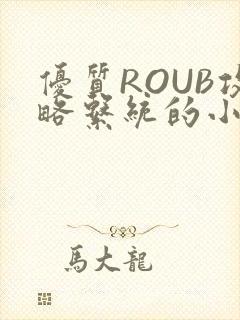 优质ROUB攻略系统的小说最新章节