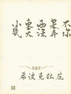 小东西是不是好几天没弄你了