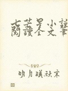 七芒星小说免费阅读全文笔趣阁