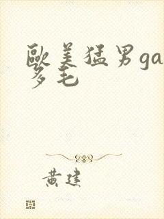 欧美猛男gay多毛