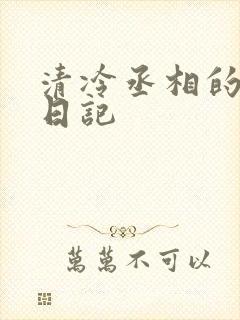清冷丞相的挨抄日记