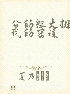 公的粗大挺进了我的密道