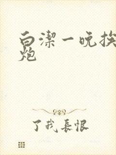 白洁一晚挨十二炮