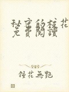 秘密的校花小说免费阅读