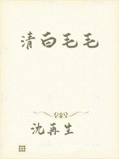 清白毛毛