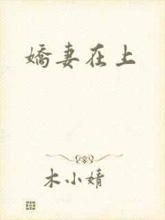 娇妻在上封面