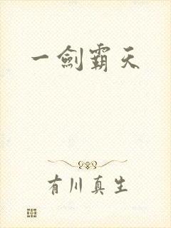 一剑霸天封面