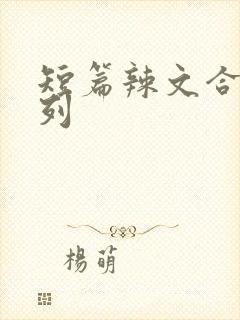 短篇辣文合集系列封面