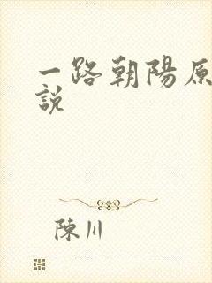 一路朝阳原著小说
