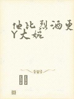 他比烈酒更撩BY大婉封面