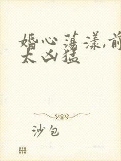 婚心荡漾,前夫太凶猛封面