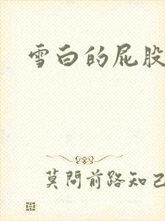 雪白的屁股小说