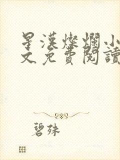 星汉灿烂小说全文免费阅读