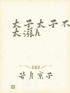 太子太子不要了太涨h