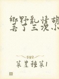 乡野乱情胡秀英丢了三次小说