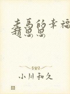 老马的幸福生活赵思思封面