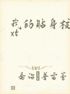 我的贴身校花txt