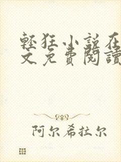 轻狂小说在线全文免费阅读