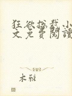 狂欲总裁小说全文免费阅读