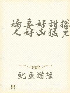 娇妻好甜总裁大人好凶猛免费小说封面