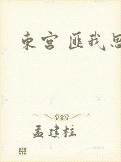 东宫 匪我思存封面
