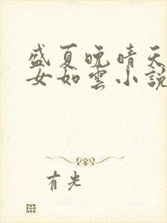 盛夏晚晴天之美女如云小说