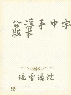 公浮手中字最新版本封面