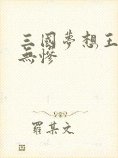 三国梦想王元姬无惨封面