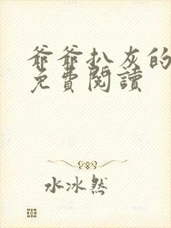 爷爷扒灰的小说免费阅读封面