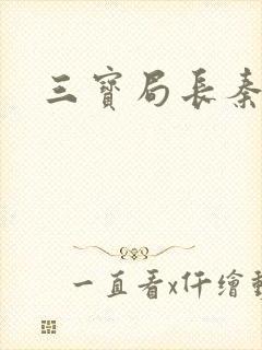 三宝局长秦守仁封面