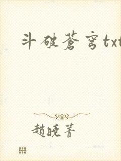 斗破苍穹txt封面