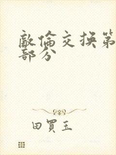 敌伦交换第十一部分