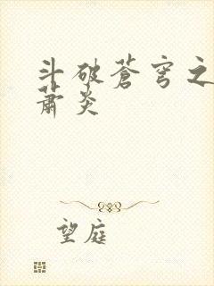 斗破苍穹之重生萧炎封面