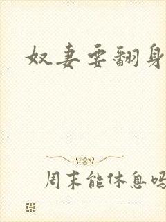 奴妻要翻身封面