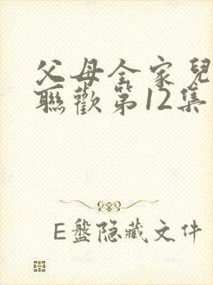 父母全家儿女大联欢第12集