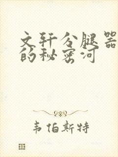 文轩分腿器河马的秘密河