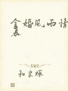 金婚风雨情演员表