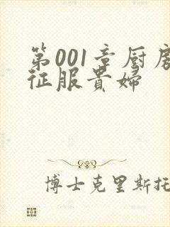 第001章厨房征服贵妇