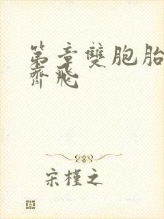 第章双胞胎姐妹齐飞