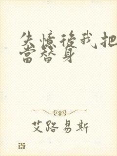 失忆后我把渣攻当替身