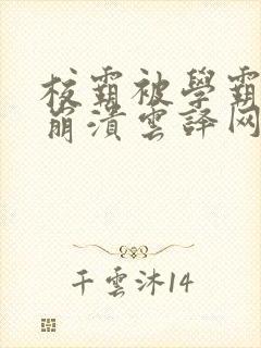 校霸被学霸玩到崩溃云译网