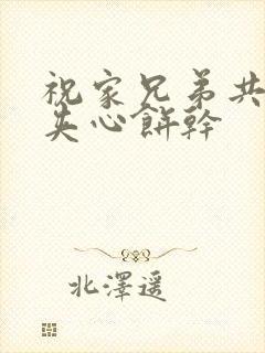 祝家兄弟共享后夹心饼干