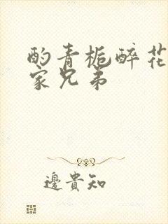 酌青栀醉花阴贺家兄弟
