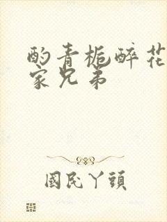 酌青栀醉花阴贺家兄弟