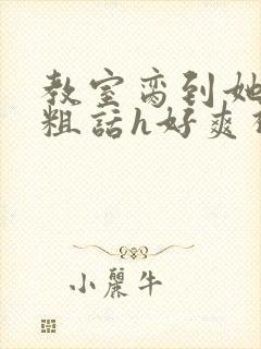 教室脔到她哭h粗话h好爽视频