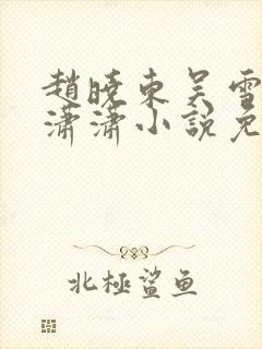 赵晓东吴雪晴王潇潇小说免费阅读