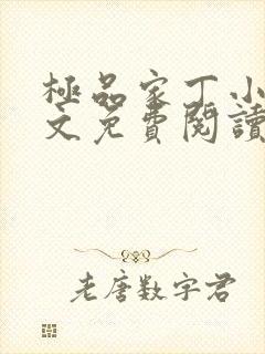 极品家丁小说全文免费阅读